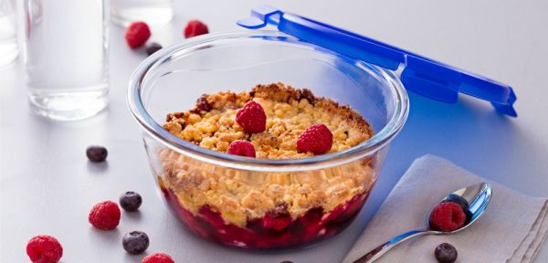 Cook&Go Round Dish with Lid 20cm 1.6Lt