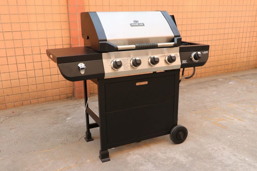 4 Burner BBQ with Side Burner Petrolea Malta