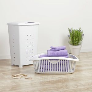 Millenium Laundry Hamper White