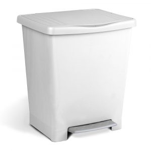 Pedal Bin 25 Lt White