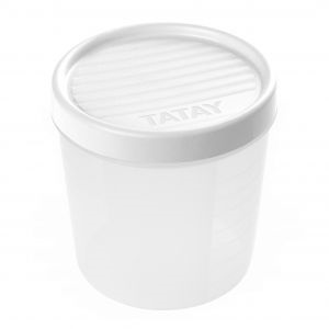 Food Box with Thread White 1 Lt