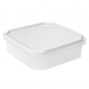 Food Box Square White 1.30 Lt