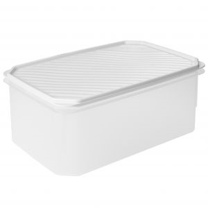 Food Box Rect White 4.70 Lt