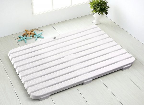 Shower Platform White 80x50 cm
