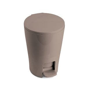 Diabolo Bathroom Bin Taupe