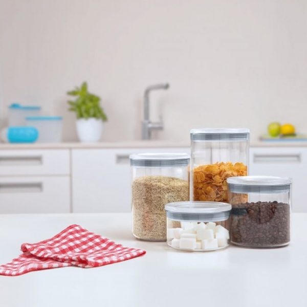 Kitchen Jar 1.50 Lt Grey