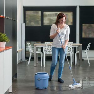 Twister Compact Bucket & Mop Set Blue