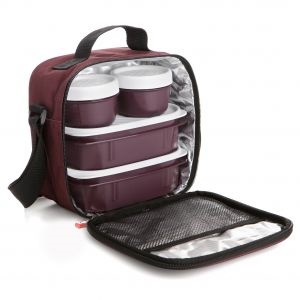 Urban Cooler Bag x5 Burgundy