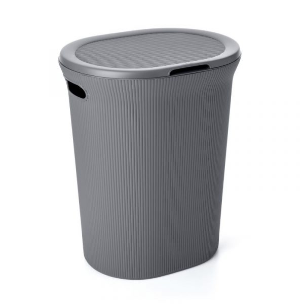 Baobab Laundry Hamper 40 Lt Grey - Image 2