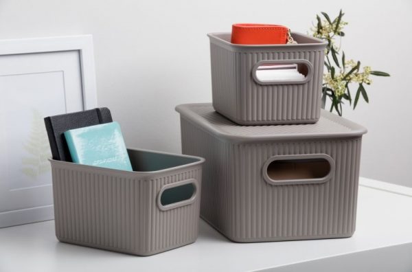 Baobab Storage Basket 5 Lt Taupe - Image 4