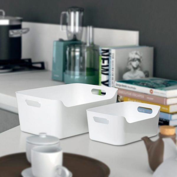 Basic Storage Basket 10 Lt White