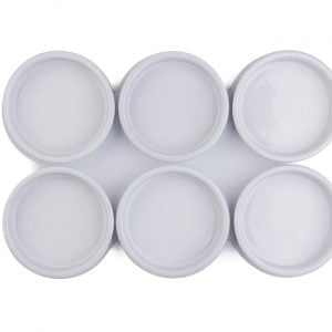 Low Dish Round 10x6cm White Pack of 6