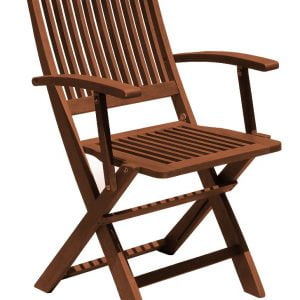 Brentwood Folding Armchair Dark