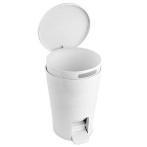 Diabolo Pedal Bin White