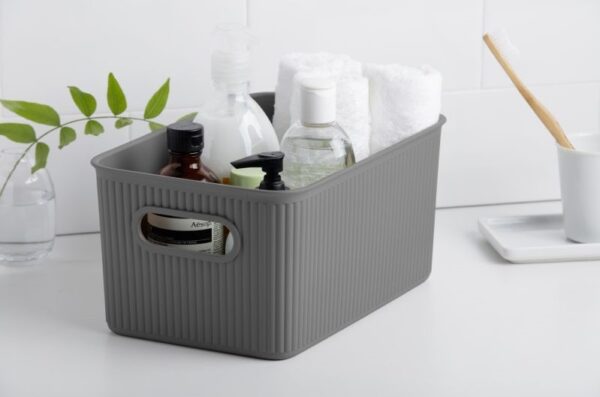 Baobab Storage Basket 5 Lt Grey