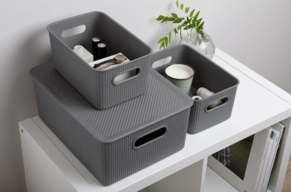 Baobab Storage Basket 5 Lt Grey - Image 3