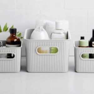 Baobab 3 Pcs Storage Baskets 5 Lt + 2×1.50 Lt W