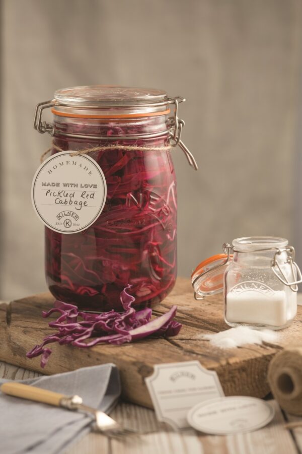 Kilner Clip Top Round Jar 1Lt