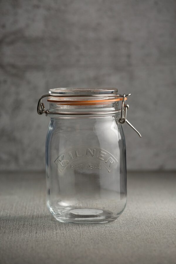 Kilner Clip Top Round Jar 1Lt - Image 6