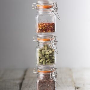 Kilner Square Clip-Top Spice Jar 0.70ml