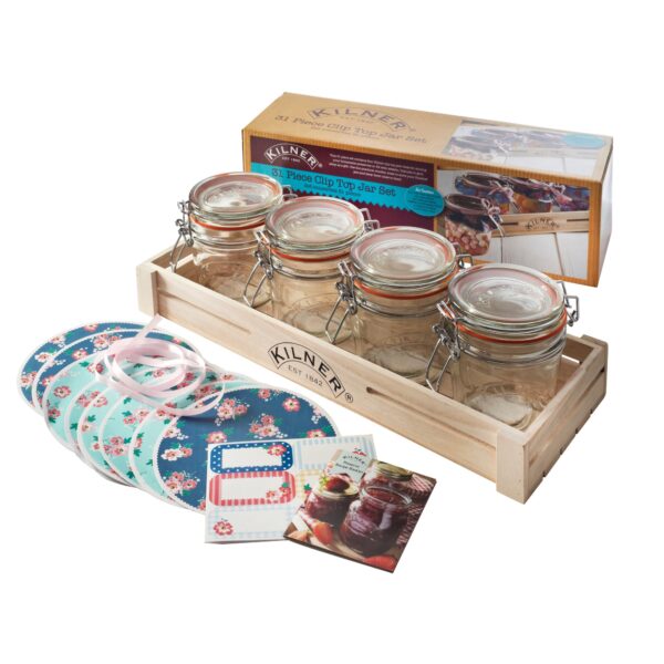 Kilner Clip-Top 31 Pcs Jar Gift Set - Image 2
