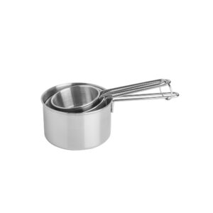 Measuring Cup Stainless Steel Set 3 Pcs