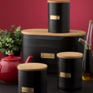 Typhoon Otto Bread Bin Black