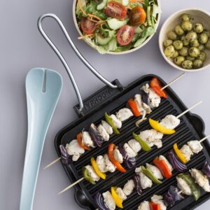 Typhoon Cast Iron Square Grill 24cm