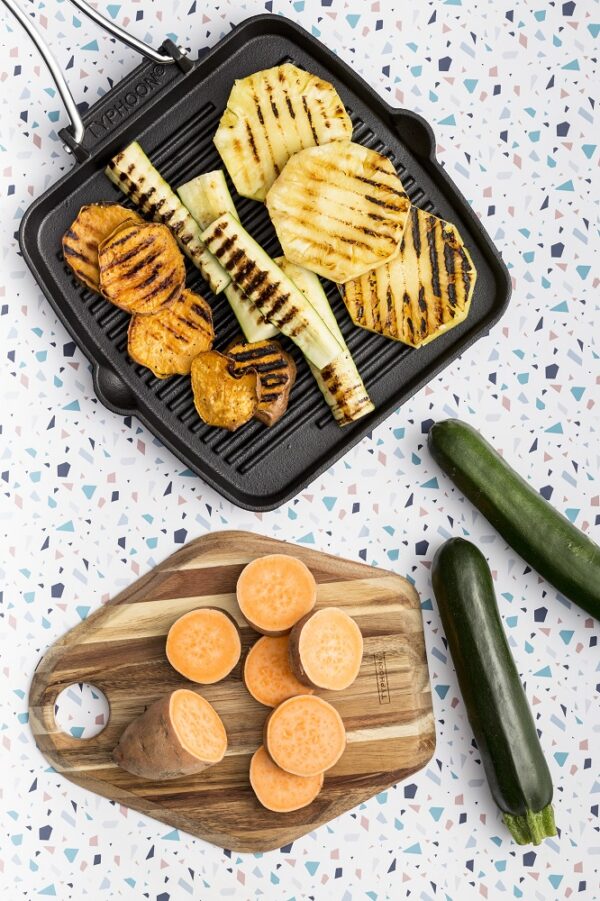 Typhoon Cast Iron Square Grill 24cm - Image 3