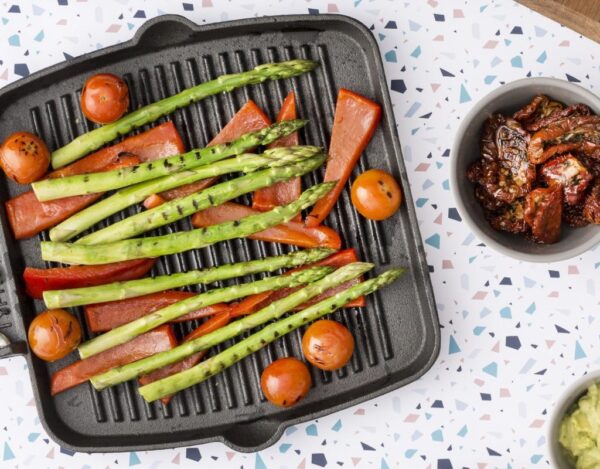 Typhoon Cast Iron Square Grill 24cm - Image 4