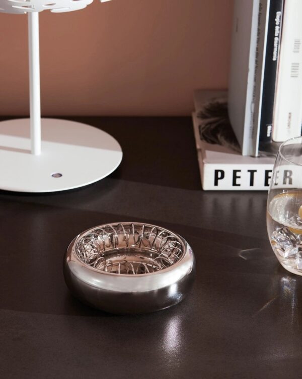 Stainless Steel Ashtray 12cm (7690/12)