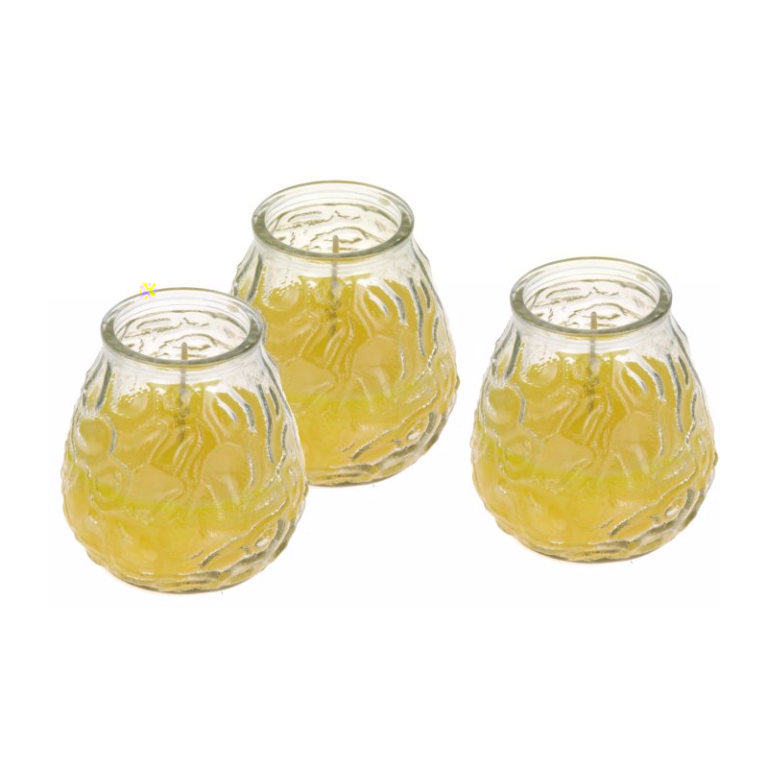 Citronella Candle in Glass Jar Petrolea Malta