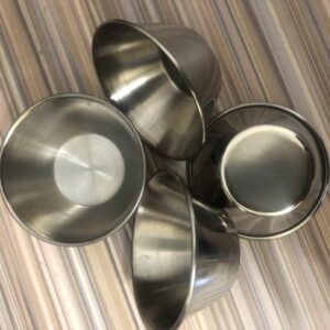 Bowls Stainless Steel 50ml 4 Pcs