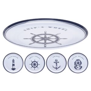 Marine Melamine Plate 20cm