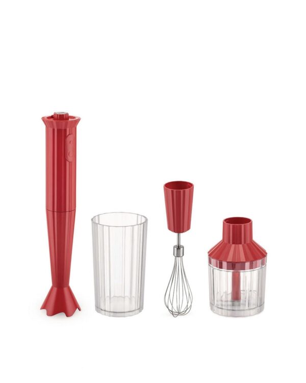 Plisse Hand Mixer Set Red (MDL10S R) - Image 3