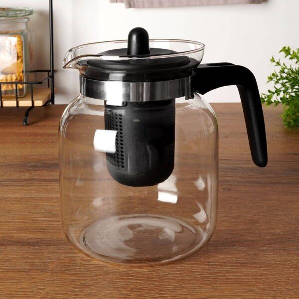Teapot Glass 1.50Lt