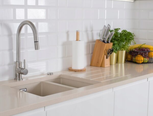 Kitchen Roll Holder Bamboo - Image 3
