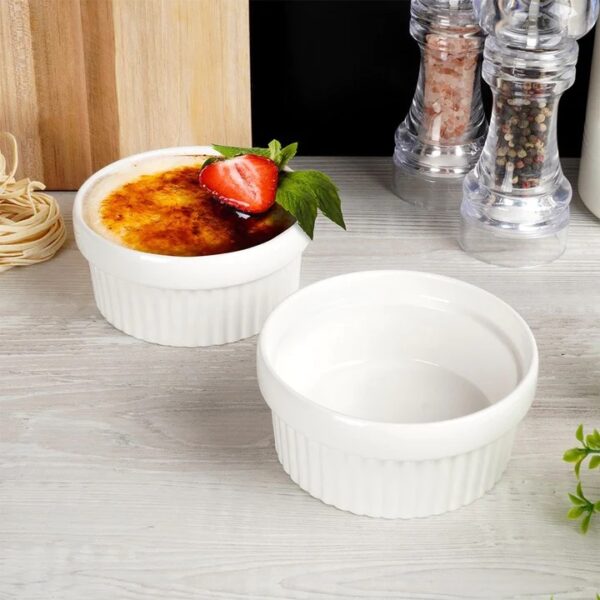 Baking Dish Porcelain Set of 2 - Image 2