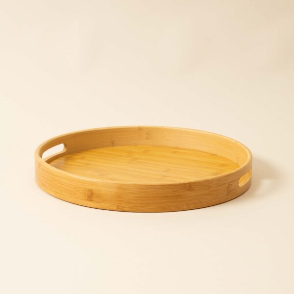 Serving Tray Bamboo 40cm - Image 8