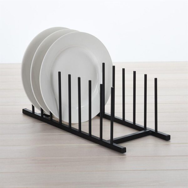 Metal Dish Rack Matt Black - Image 4
