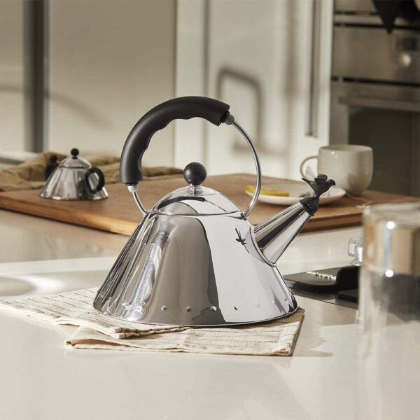 Kettle Bird Shaped Whistle Black (9093B)