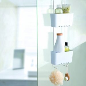 Shower Caddy Duo White