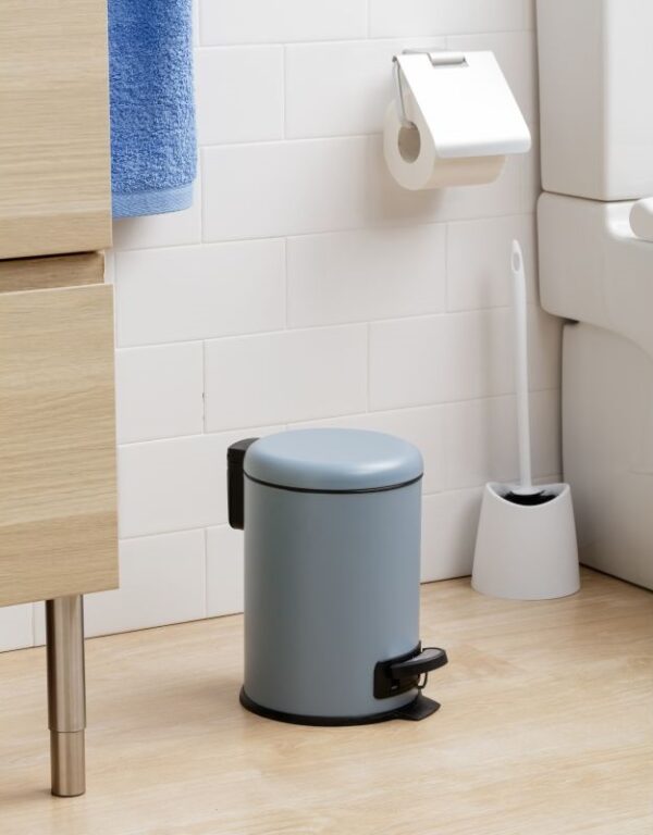 Nordic Pedal Bin 3 Lt Blue Mist - Image 2