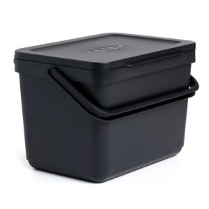 Organic Bin 6 Lt Black