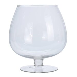 Cognac Glass Vase 21cm