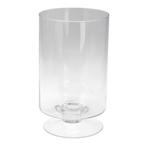 Hurricane Lantern Glass Vase