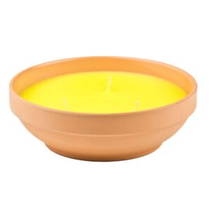 Candle in Terracotta Pot