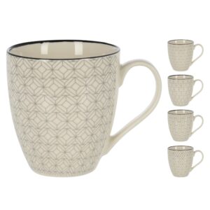 Geometric Mug Porcelain 560ml