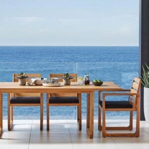 Rubik Cube Dining Table 220x98cm & 6 Chairs