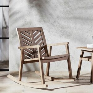 Stellen Rocking Chair & Side Table 43x43cm